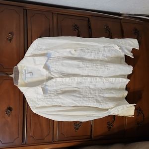 Button down dress top